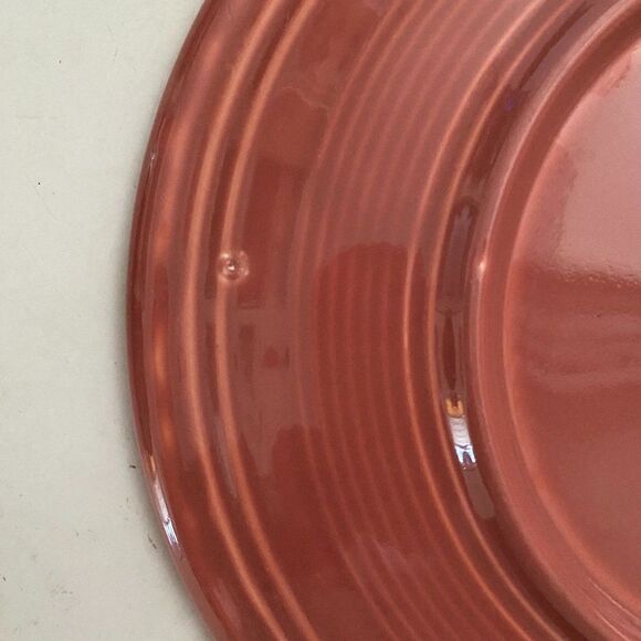 Fiestaware Vintage Retired Rose Chop Plate - Picture 7 of 7